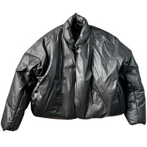 YZY x GAP Black Open Round Puffer Jacket Men’s Large Kanye West